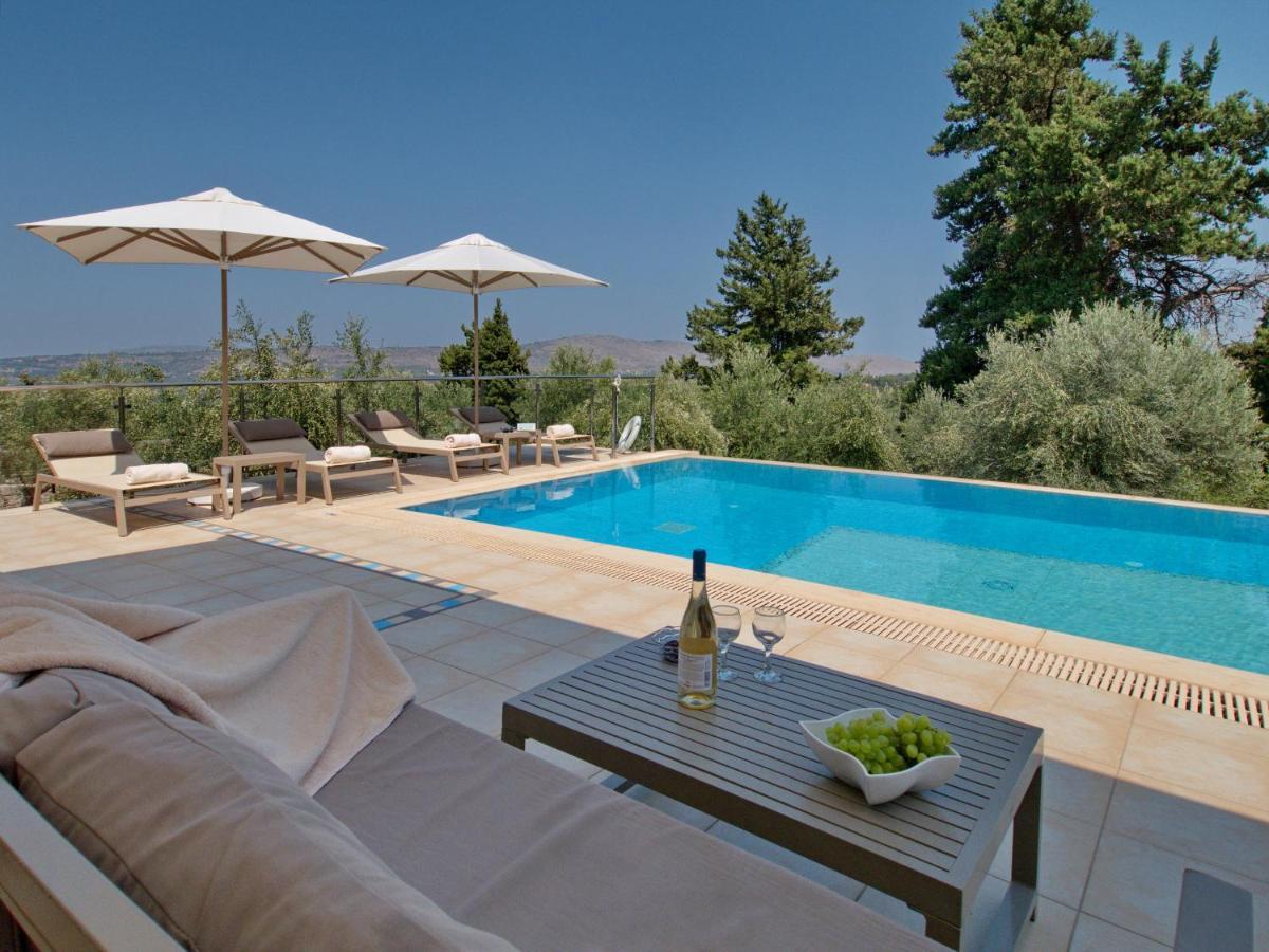 Villa Olivia With Pool Vrises Crete Alikampos Dış mekan fotoğraf