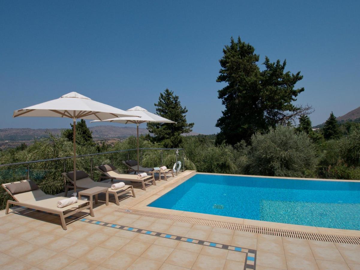 Villa Olivia With Pool Vrises Crete Alikampos Dış mekan fotoğraf