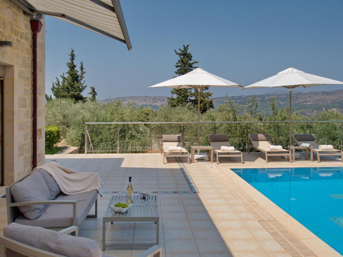 Villa Olivia With Pool Vrises Crete Alikampos Dış mekan fotoğraf