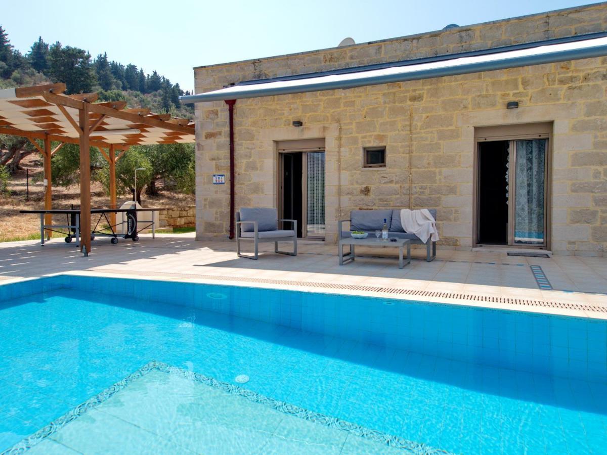 Villa Olivia With Pool Vrises Crete Alikampos Dış mekan fotoğraf