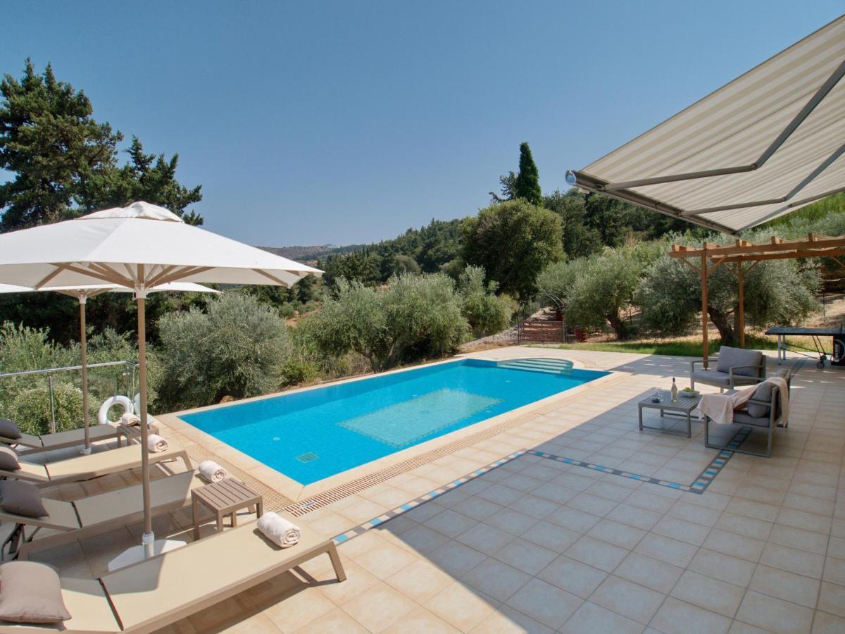 Villa Olivia With Pool Vrises Crete Alikampos Dış mekan fotoğraf